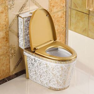 โถสุขภัณฑ์แบบชิ้นเดียวสีทองจากจีน - Product Image 5