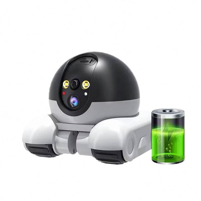 TELI Intelligent Mobile Robot Home Security Camera Night Vision Cloud IP66 Weatherproof  HD Two-Way Audio Motion Detection