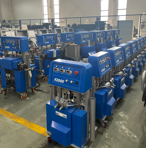 เครื่องพ่นโฟม <span class=keywords><strong>PU</strong></span> กำลังการผลิต 10 กก./นาที สำหรับฉนวนผนังและหลังคา 380V/50HZ รับประกัน 2 ปี - Product Image 4