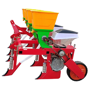 Sembradora Agrícola de 4 Filas, Montada <span class=keywords><strong>en</strong></span> 3 Puntos, con Neumáticos, Sembradora de Precisión <span class=keywords><strong>para</strong></span> Maíz - Product Image 4