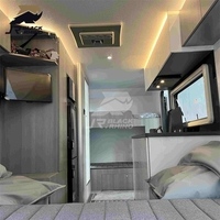 Personnalisation d'usine campeurs de 19 pieds et mini camping-car tirer derrière les remorques de voyage remorquables