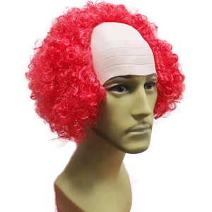 <span class=keywords><strong>Peluca</strong></span> de <span class=keywords><strong>payaso</strong></span> para fiesta de Halloween <span class=keywords><strong>con</strong></span> nariz <span class=keywords><strong>roja</strong></span> - Product Image 3