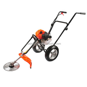 Débroussailleuse thermique 2 temps 98cc 1000W à pousser avec roues pour bricolage - Product Image 4