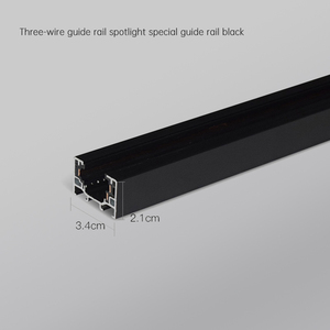 Système d'éclairage sur <span class=keywords><strong>rail</strong></span> en aluminium extrudé moderne 1M 1.5M 2M Base de puce Cob triphasée à trois fils pour plafond d'atelier divers - Product Image 3