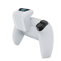Batterie Externe Rechargeable de Secours avec LED 1500 mAh pour PlayStation 5, Bloc-pile pour Manette PS5, Power Bank