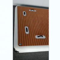 Quai gonflable Plate-forme flottante gonflable OEM ODM Drop Stitch DWF Material Water Floating Air Pontoon Gonflable Dock