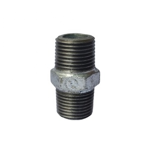 Raccordo a T, Gomito, Tappo, Unione NPT/BSPT 1/2''*4'' Lungo Nero in Acciaio Zincato (CS) per Tubi, Classe Bassa Pressione 150 <span class=keywords><strong>WOC</strong></span> - Product Image 2