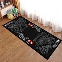 Garage Motorrad Boden Pit Racing Race Mats Wasserdichter Werkstatt teppich mit Gummi Motorrad matte Trainings teppich