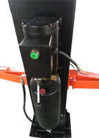 Équipement de levage pour voitures, 2 piliers, 12000 lbs, dégagement manuel sur un côté