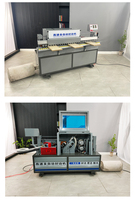Machine automatique de chantournage de bord en PVC pour panneaux MDF de menuiserie chinoise avec pré-fraisage pour le travail du bois et le collage du contreplaqué