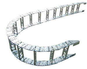 Köprü tipi CNC Metal kablo zinciri (kapakları açılabilir) - Product Image 3