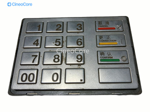 แป้นพิมพ์ Diebold opteva ในภาษาโปรตุเกส <span class=keywords><strong>EPP5</strong></span> BSC pinpad Diebold <span class=keywords><strong>EPP5</strong></span>(BSC) 49-216686-000B 49216686000B 49-216680-768E 49216680768E - Product Image 1