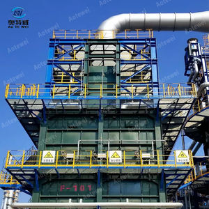 מיני בקנה מידה קטן החלקה מכונת שמן צמחי זיקוק מכונת זיקוק לייצור דיזל גולמי - Product Image 1