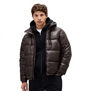 Puffer Jacket Winter Warm Lightweight Quilted Hooded Outdoor Urban Fashion Water Resistant Comfortable Stylish Durable Coat - Product Image 2