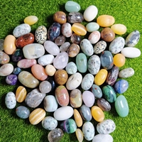 Vente en gros de pierres précieuses en cristal, pierres de culbutage polies, cristaux mixtes, pierre de guérison Reiki pour Fengshui