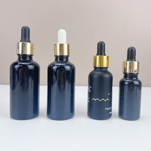 Flacon Pompe Vaporisateur Cosmétique en Verre Ambré pour Lotion et Sérum Médical, 30ml 50ml 100ml – Offre Spéciale - Product Image 2