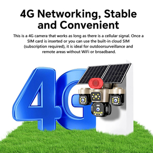 <span class=keywords><strong>Cam</strong></span>éra <span class=keywords><strong>de</strong></span> sécurité solaire 4G AOV 12MP <span class=keywords><strong>en</strong></span> gros, 3 objectifs, 3 écrans, 3 PTZ, <span class=keywords><strong>cam</strong></span>éra <span class=keywords><strong>de</strong></span> surveillance extérieure sans fil pour ferme, maison, villa - Product Image 2