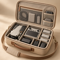 Étui professionnel pour équipement de drone en EVA, coque rigide, solution de transport protectrice avec séparateur amovible, intérieur modulaire, OEM ODM