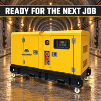 Groupe électrogène diesel insonorisé 50KW 100KW 300KW, moteur silencieux, système d'alimentation de secours