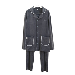 Conjunto de Pijama de Felpa Ultra Suave Premium para Hombre – Ropa de Dormir Cálida y Lujosa para Invierno, Conjunto Térmico de Manga Larga para Descansar y Estar en Casa - Product Image 1