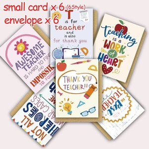 Set di <span class=keywords><strong>Biglietti</strong></span> di Ringraziamento Personalizzabili per il Ringraziamento, <span class=keywords><strong>Biglietti</strong></span> di Auguri Personalizzati per Insegnanti, Fornitori Educativi e Regali Scolastici - Product Image 4