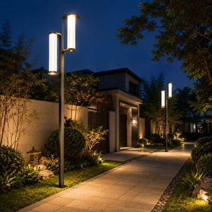 โคมไฟสนาม LED Lumind รุ่นใหม่ ทรงสี่เหลี่ยม 12W สำหรับภายนอกอาคาร กันน้ำ IP65 วัสดุอะลูมิเนียมหล่อขึ้นรูป เหมาะสำหรับสวน วิลล่า และสวนสาธารณะ - Product Image 5