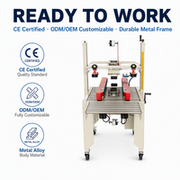 Scelleuse de cartons en ligne FXC-5050A, machine à sceller les cartons, machine à sceller les boîtes pour ligne de production avec certification CE