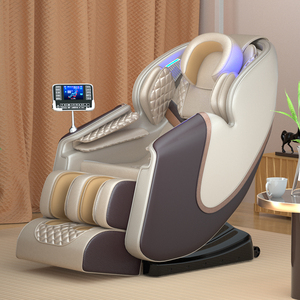 Fauteuil de massage Shiatsu moderne, portable, pliable, à pression d'air zéro gravité, avec airbags pour le corps entier, le cou, les jambes et la tête - Product Image 1