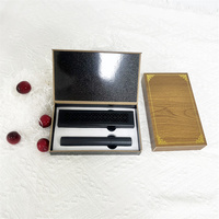 Bureau à domicile Salon de thé encensoir aromathérapie personnalisé porte-bâton gravé stockage de luxe oud brûleur d'encens boîte en bois