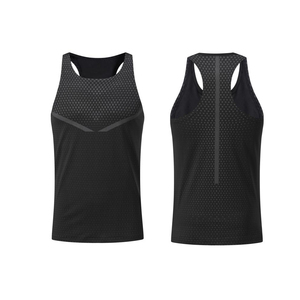 <b>Men</b> Mesh Shirt Sleeveless Running <b>Singlet</b> Dry Fit Gym Tank Top Bodybuilding Clothing for <b>Men</b> - Product Image 4