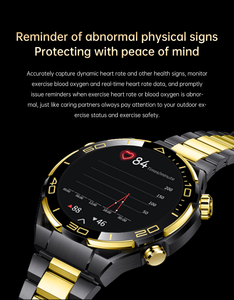 Горячая распродажа: умные часы с голосовым помощником, водонепроницаемость IP67, отслеживание фитнеса, поддержка голосовых вызовов, NFC, мониторинг здоровья - Product Image 4