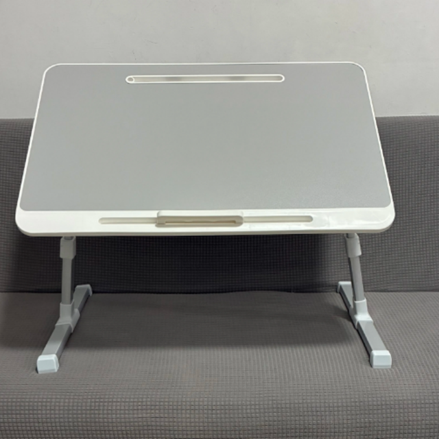 Adjustable Folding Aluminum Alloy Laptop Desk with Portable Design Extendable Features for Students' Study in Bedrooms Offices
