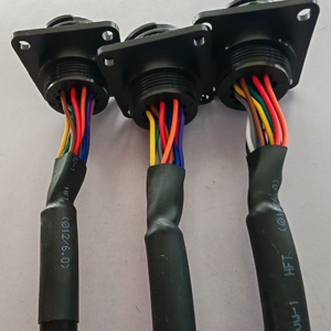 Elektrikli Üç Tekerlekli Bisiklet Motosiklet Otomobil Bilgisayar Aksesuarı Motor Kablosu Diferansiyel Uzatma Kablosu Kalaylı Bakır İletken PTFE - Product Image 1