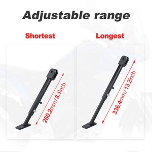 Béquille latérale Waximoto compatible avec KTM 690 <span class=keywords><strong>Enduro</strong></span> 2008-2010 KTM 690 <span class=keywords><strong>Enduro</strong></span> R / ABS 2012-2018, pièces détachées, béquille de <span class=keywords><strong>moto</strong></span> en acier - Product Image 5