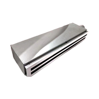Diffuseur linéaire à fentes HSW pour systèmes de climatisation et de ventilation industriels, boîte de plénum en acier galvanisé durable et aluminium pour systèmes CVC