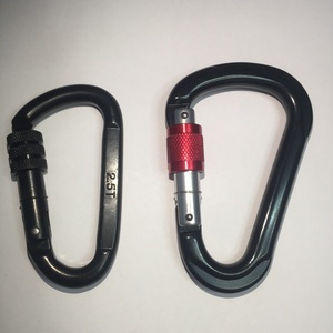 Kait Pengunci Pegas Baja Tahan Karat/Baja Karbon Berlapis Seng untuk Berkemah di Luar Ruangan, Panjat Tebing, dan Tanaman - Product Image 5