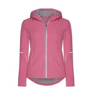 <b>Women</b> Softshell <b>Jacket</b> Hooded Waterproof Breathable Windproof <b>Lightweight</b> Outdoor Winter Coat - Product Image 1