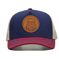 Gorra Richardson 112 de malla en blanco al por mayor, con logo personalizado en relieve, para hombre, de 5 paneles, deportiva, transpirable, para exteriores