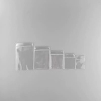 100 pièces MOQ, sac d'emballage pour bijoux en EVA PVC imperméable à fermeture éclair réutilisable, logo personnalisé, recyclable, écologique, pour montres, lunettes