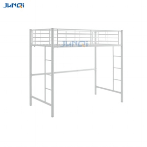 New Design Double Queen Size Good Quality Heavy Duty Steel Metal <strong>Loft</strong> <strong>Bed</strong> Adult Iron <strong>Loft</strong> Bunker <strong>Bed</strong> with Desk - Product Image 2