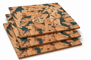 Revêtement <span class=keywords><strong>mural</strong></span> auto-adhésif en mosaïque de liège naturel FSC, 4 mm, acoustique NRC0.3, 5 couleurs, OEM - Product Image 2