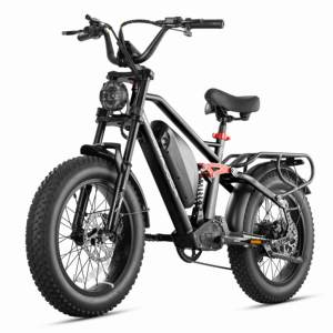Bicicleta eléctrica Eahora Terra 48V 25AH con suspensión completa, neumáticos gruesos de moda, potencia personalizada, bicicleta eléctrica, e-bike. - Product Image 5
