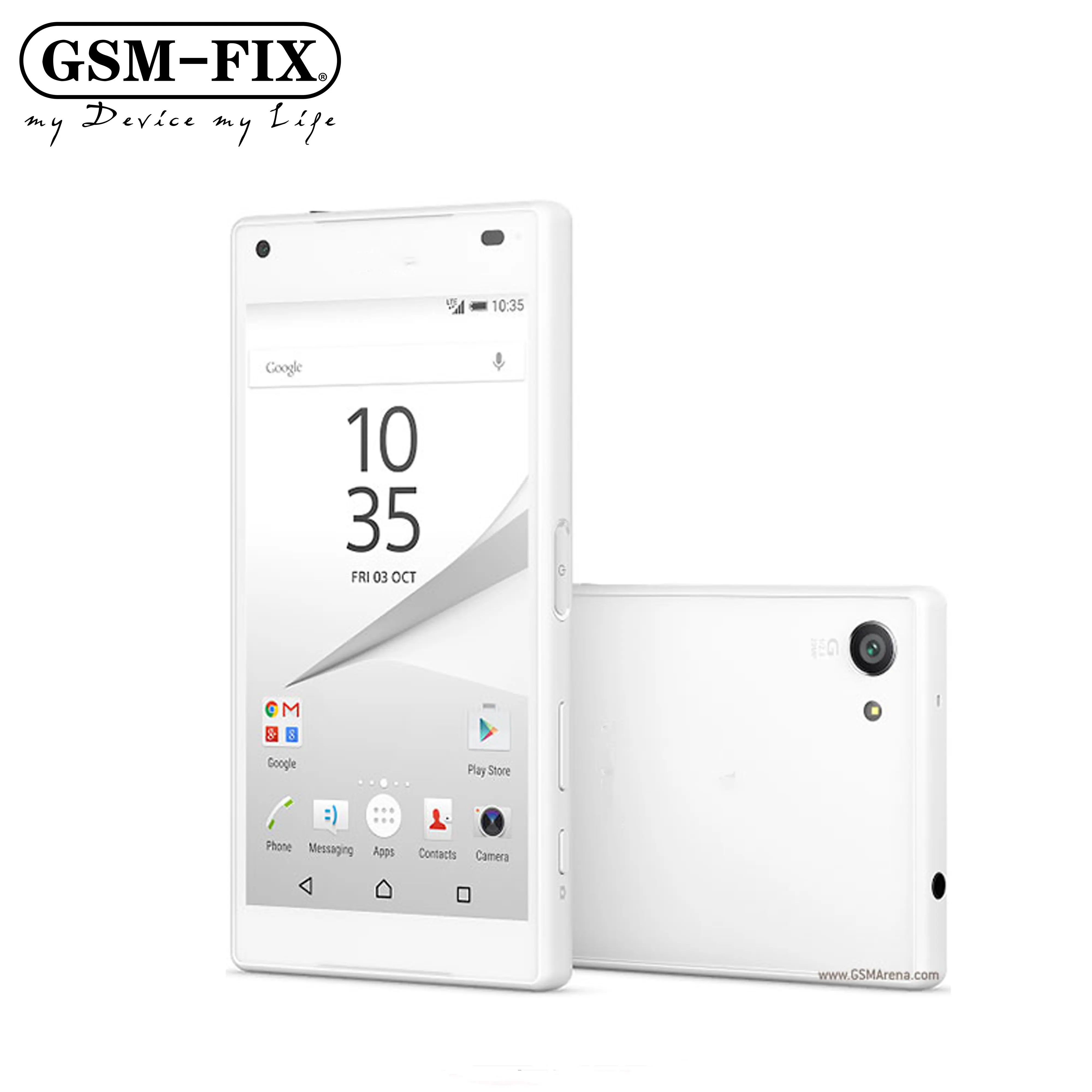 GSM-FIX Sony Xperia Z5 CompactE5823用ロック解除されたオリジナル2 GBRAM 32GB ROM Androidクアッドコアおよびクアッドコア23MPGSMスマートフォン