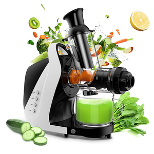 Exprimidor Lento de Tercera Generación con Motor Dual, Toma de Alimentos de Titanio de 80 mm, Rendimiento del 95%, Certificado por Laboratorio, Exprimidor de Cítricos para Exteriores - Product Image 1