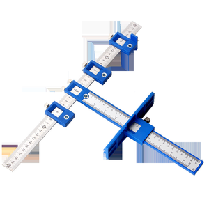 Regolabile punzone guida trapano strumenti manuali grado fai da te Cabinet Hardware Jig per l'installazione di maniglie OEM supporto personalizzato - Product Image 6