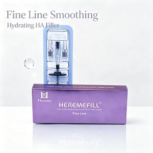 HEREME Série Fine Line – Injection de comblement HA à super micromolécules pour estomper les rides superficielles des yeux et les sillons lacrymaux peu profonds - Product Image 2