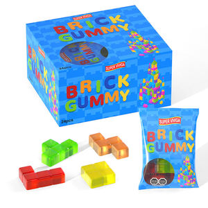 Wholesale Custom Private Label Sweet Building Blocks <strong>Elephant</strong> Shape <strong>Gummy</strong> Candy - Product Image 2