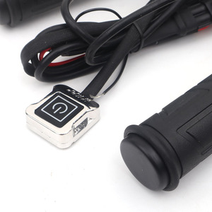 Poignée de chauffage électrique de moto vtt, pour TRIUMPH <span class=keywords><strong>675</strong></span> aytona street triple <span class=keywords><strong>rx</strong></span>, guidon de motocyclette, poignées chauffantes à la main - Product Image 3