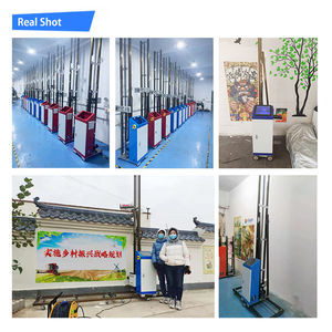 Machines de peinture murale 3D, impression numérique sur panneaux PVC, machine d'impression murale UV, imprimante murale verticale automatique Dx7 Dx8 Xp600 - Product Image 6