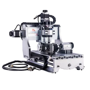 Ly mini CNC Router khắc và máy phay 3020 3 trục 4 trục 500W LPT Port 300*200mm khu vực làm việc 110V 220V miễn phí vận chuyển